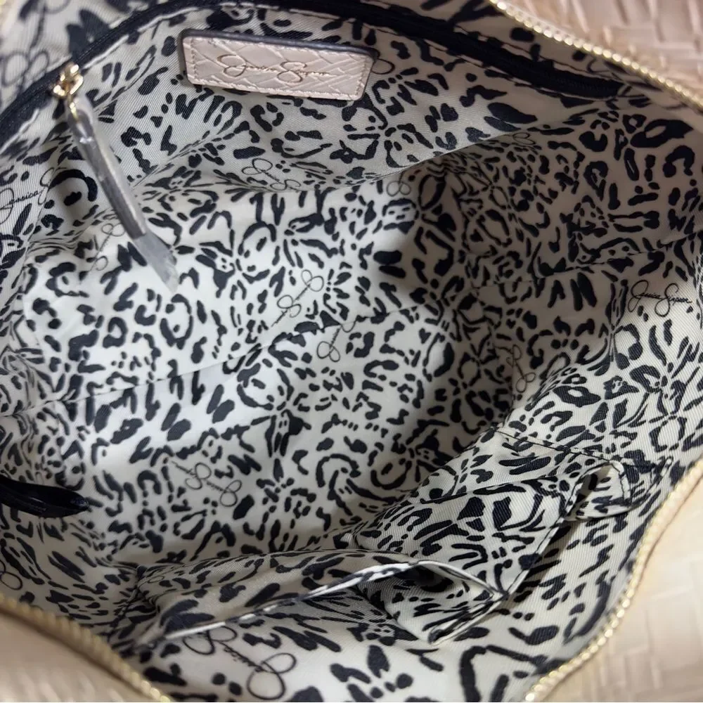$108 JESSICA SIMPSON NESSA OVERSIZED‎ BUCKET SHOULDER TOTE SATCHEL PURSE NWT